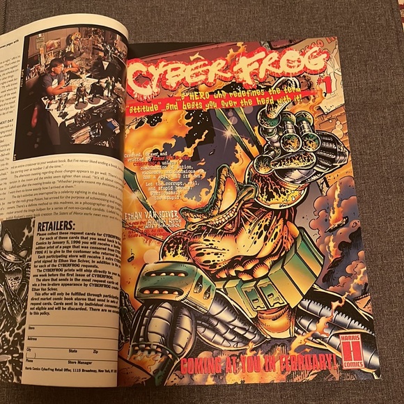 Vintage Year-End Spectacular! Wizard magazine. January 1996 - Picture 5 of 7